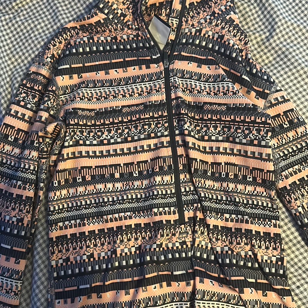Fun Print Nike Pro Half Zip - Dry Fit